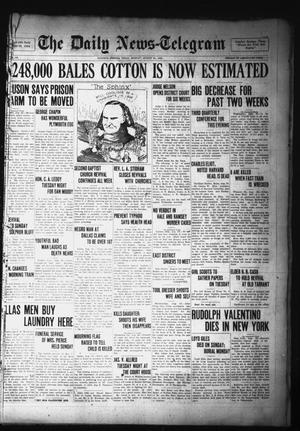 The Daily News-Telegram (Sulphur Springs, Tex.), Vol. 28, No. 188, Ed. 1 Monday, August 23, 1926
