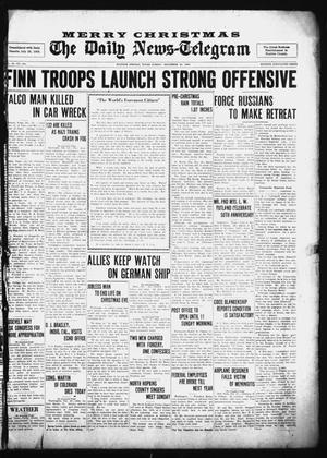 The Daily News-Telegram (Sulphur Springs, Tex.), Vol. 39, No. 304, Ed. 1 Sunday, December 24, 1939
