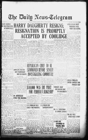 The Daily News-Telegram (Sulphur Springs, Tex.), Vol. 26, No. 76, Ed. 1 Friday, March 28, 1924