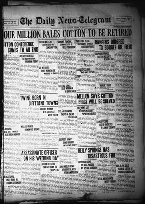 The Daily News-Telegram (Sulphur Springs, Tex.), Vol. 28, No. 233, Ed. 1 Thursday, October 14, 1926