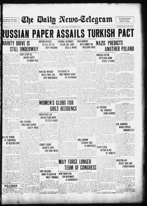 The Daily News-Telegram (Sulphur Springs, Tex.), Vol. 39, No. 251, Ed. 1 Sunday, October 22, 1939