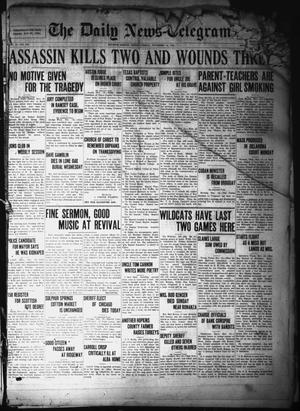The Daily News-Telegram (Sulphur Springs, Tex.), Vol. 28, No. 260, Ed. 1 Tuesday, November 16, 1926