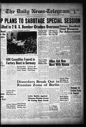 The Daily News-Telegram (Sulphur Springs, Tex.), Vol. 50, No. 179, Ed. 1 Wednesday, July 28, 1948