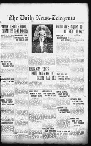 The Daily News-Telegram (Sulphur Springs, Tex.), Vol. 26, No. 52, Ed. 1 Friday, February 29, 1924