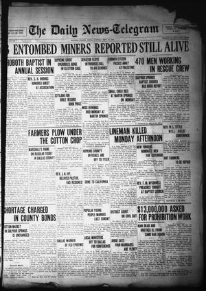 The Daily News-Telegram (Sulphur Springs, Tex.), Vol. 28, No. 219, Ed. 1 Tuesday, September 28, 1926