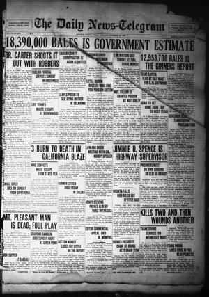 The Daily News-Telegram (Sulphur Springs, Tex.), Vol. 28, No. 265, Ed. 1 Monday, November 22, 1926