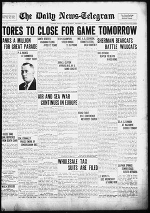 The Daily News-Telegram (Sulphur Springs, Tex.), Vol. 39, No. 290, Ed. 1 Thursday, December 7, 1939
