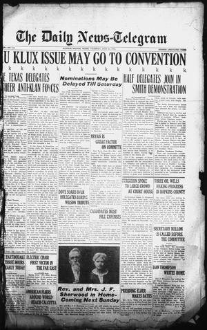 The Daily News-Telegram (Sulphur Springs, Tex.), Vol. 26, No. 153, Ed. 1 Thursday, June 26, 1924