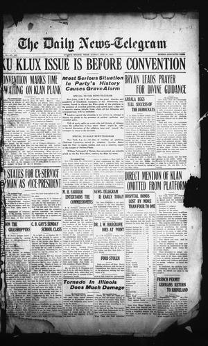 The Daily News-Telegram (Sulphur Springs, Tex.), Vol. 26, No. 155, Ed. 1 Sunday, June 29, 1924