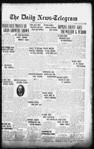 The Daily News-Telegram (Sulphur Springs, Tex.), Vol. 26, No. 109, Ed. 1 Tuesday, May 6, 1924