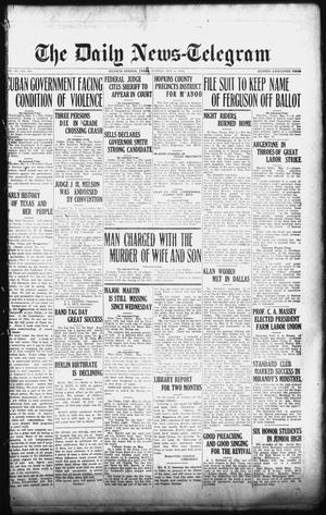 The Daily News-Telegram (Sulphur Springs, Tex.), Vol. 26, No. 107, Ed. 1 Sunday, May 4, 1924