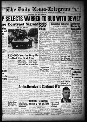 The Daily News-Telegram (Sulphur Springs, Tex.), Vol. 50, No. 152, Ed. 1 Friday, June 25, 1948