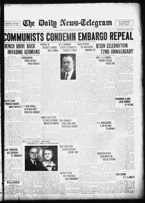 The Daily News-Telegram (Sulphur Springs, Tex.), Vol. 39, No. 264, Ed. 1 Monday, November 6, 1939