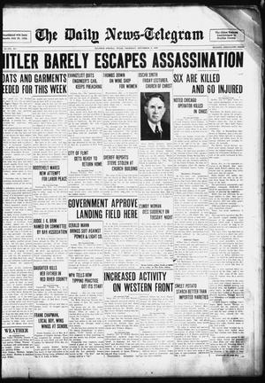 The Daily News-Telegram (Sulphur Springs, Tex.), Vol. 39, No. 267, Ed. 1 Thursday, November 9, 1939