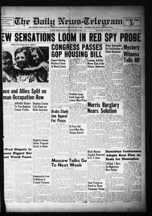 The Daily News-Telegram (Sulphur Springs, Tex.), Vol. 50, No. 188, Ed. 1 Sunday, August 8, 1948