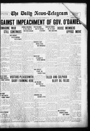 The Daily News-Telegram (Sulphur Springs, Tex.), Vol. 39, No. 280, Ed. 1 Friday, November 24, 1939