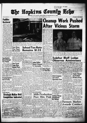 The Hopkins County Echo (Sulphur Springs, Tex.), Vol. 85, No. 24, Ed. 1 Friday, June 17, 1960