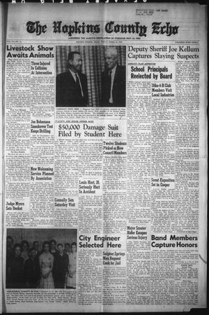 The Hopkins County Echo (Sulphur Springs, Tex.), Vol. 87, No. 11, Ed. 1 Friday, March 16, 1962