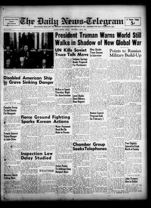The Daily News-Telegram (Sulphur Springs, Tex.), Vol. 54, No. 7, Ed. 1 Wednesday, January 9, 1952