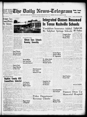 The Daily News-Telegram (Sulphur Springs, Tex.), Vol. 59, No. 215, Ed. 1 Wednesday, September 11, 1957