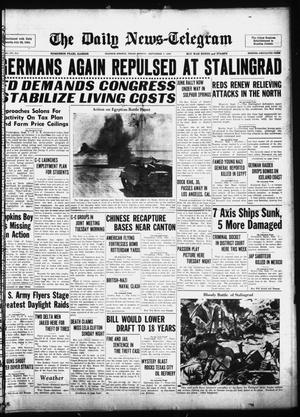 The Daily News-Telegram (Sulphur Springs, Tex.), Vol. 44, No. 214, Ed. 1 Monday, September 7, 1942