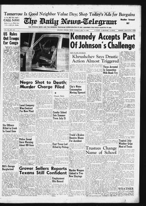 The Daily News-Telegram (Sulphur Springs, Tex.), Vol. 82, No. 164, Ed. 1 Tuesday, July 12, 1960