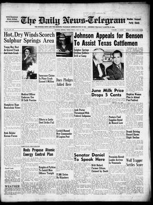 The Daily News-Telegram (Sulphur Springs, Tex.), Vol. 58, No. 166, Ed. 1 Friday, July 13, 1956