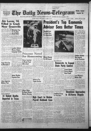 The Daily News-Telegram (Sulphur Springs, Tex.), Vol. 56, No. 246, Ed. 1 Monday, October 18, 1954