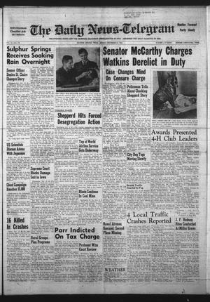 The Daily News-Telegram (Sulphur Springs, Tex.), Vol. 56, No. 270, Ed. 1 Monday, November 15, 1954