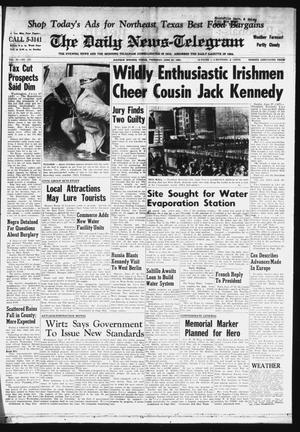 The Daily News-Telegram (Sulphur Springs, Tex.), Vol. 85, No. 151, Ed. 1 Thursday, June 27, 1963