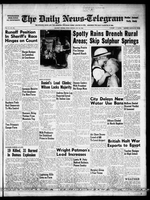 The Daily News-Telegram (Sulphur Springs, Tex.), Vol. 58, No. 180, Ed. 1 Monday, July 30, 1956