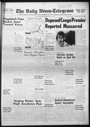 The Daily News-Telegram (Sulphur Springs, Tex.), Vol. 83, No. 37, Ed. 1 Monday, February 13, 1961