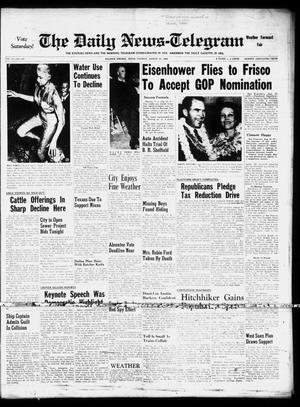 The Daily News-Telegram (Sulphur Springs, Tex.), Vol. 58, No. 199, Ed. 1 Tuesday, August 21, 1956