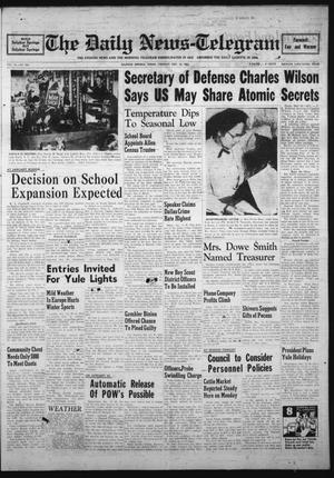 The Daily News-Telegram (Sulphur Springs, Tex.), Vol. 55, No. 296, Ed. 1 Tuesday, December 15, 1953