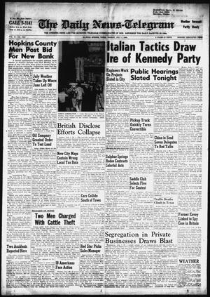 The Daily News-Telegram (Sulphur Springs, Tex.), Vol. 85, No. 154, Ed. 1 Monday, July 1, 1963