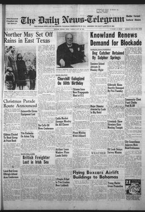 The Daily News-Telegram (Sulphur Springs, Tex.), Vol. 56, No. 282, Ed. 1 Tuesday, November 30, 1954