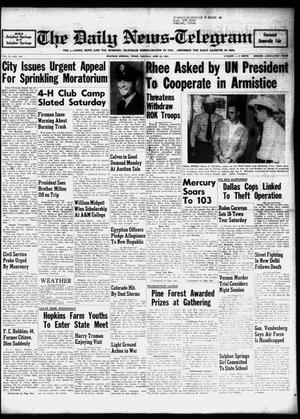 The Daily News-Telegram (Sulphur Springs, Tex.), Vol. 55, No. 148, Ed. 1 Tuesday, June 23, 1953