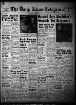 The Daily News-Telegram (Sulphur Springs, Tex.), Vol. 53, No. 108, Ed. 1 Monday, May 7, 1951