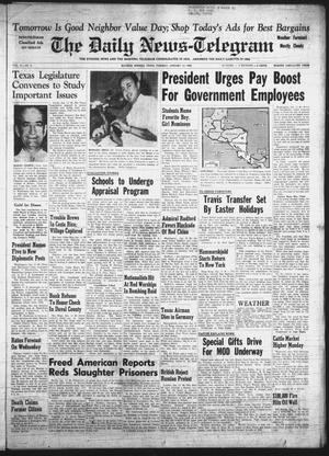The Daily News-Telegram (Sulphur Springs, Tex.), Vol. 57, No. 8, Ed. 1 Tuesday, January 11, 1955