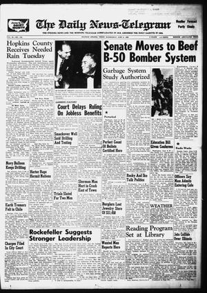 The Daily News-Telegram (Sulphur Springs, Tex.), Vol. 82, No. 136, Ed. 1 Wednesday, June 8, 1960