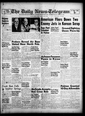 The Daily News-Telegram (Sulphur Springs, Tex.), Vol. 54, No. 44, Ed. 1 Thursday, February 21, 1952