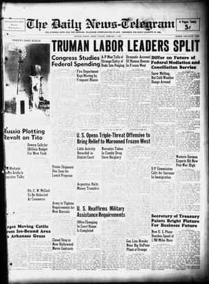 The Daily News-Telegram (Sulphur Springs, Tex.), Vol. 51, No. 27, Ed. 1 Tuesday, February 1, 1949