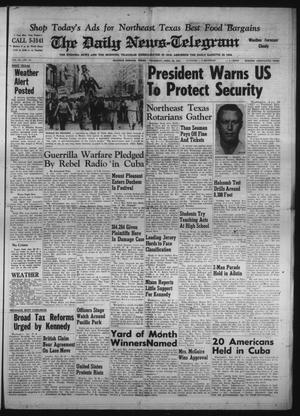 The Daily News-Telegram (Sulphur Springs, Tex.), Vol. 83, No. 94, Ed. 1 Thursday, April 20, 1961