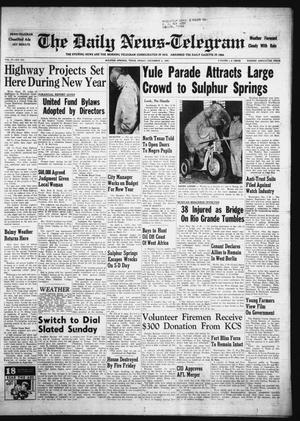 The Daily News-Telegram (Sulphur Springs, Tex.), Vol. 57, No. 284, Ed. 1 Friday, December 2, 1955
