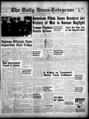 The Daily News-Telegram (Sulphur Springs, Tex.), Vol. 53, No. 295, Ed. 1 Thursday, December 13, 1951