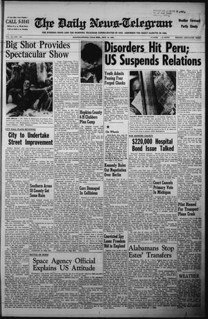 The Daily News-Telegram (Sulphur Springs, Tex.), Vol. 84, No. 169, Ed. 1 Wednesday, July 18, 1962