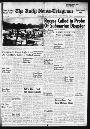 The Daily News-Telegram (Sulphur Springs, Tex.), Vol. 85, No. 89, Ed. 1 Tuesday, April 16, 1963