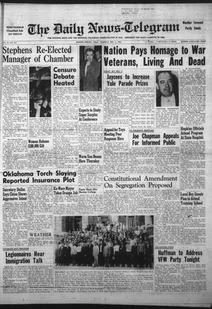 The Daily News-Telegram (Sulphur Springs, Tex.), Vol. 56, No. 267, Ed. 1 Thursday, November 11, 1954