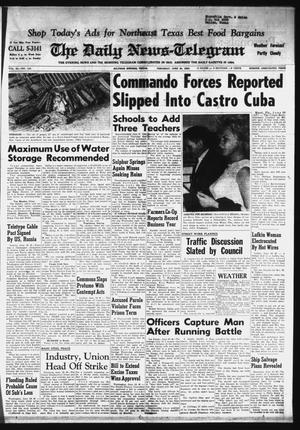 The Daily News-Telegram (Sulphur Springs, Tex.), Vol. 85, No. 145, Ed. 1 Thursday, June 20, 1963