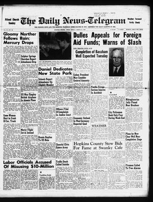 The Daily News-Telegram (Sulphur Springs, Tex.), Vol. 60, No. 69, Ed. 1 Monday, March 24, 1958